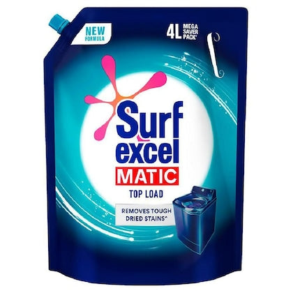 Surf Excel Matic Top Load Liquid Detergent 4L