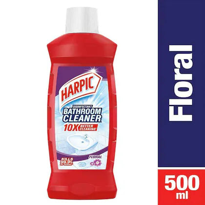 Harpic Floral Disinfectant Bathroom Cleaner 500 ml