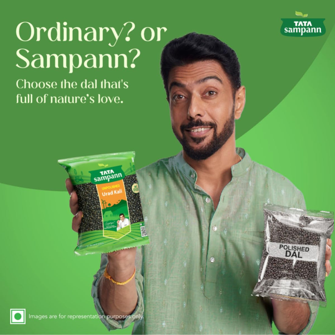 Tata Sampann
Urad Dal Kali (Black) 500 gm