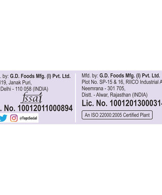 TOPS Custard Powder Kesar Pista - 100g + Free 30% Extra Mono Carton