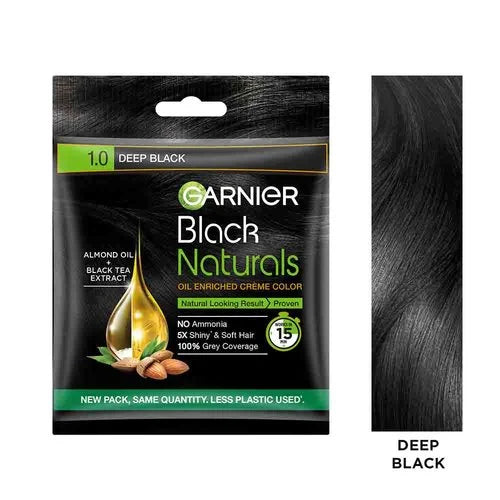 Garnier Colour Naturals Colour pouch 45 mrp (Deep Black)