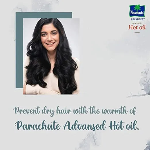 Parachute Advance Ayurvedic Hot Oil,Warming Coconut Hair Oil 100 ml