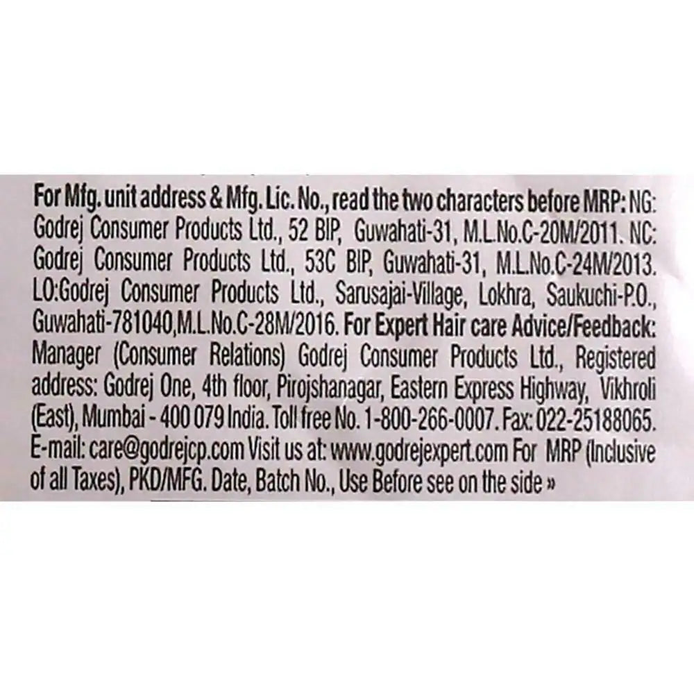 Godrej Expert Rich Creme Ammonia Free Hair Colour, Natural Black (20 g + 20 ml)