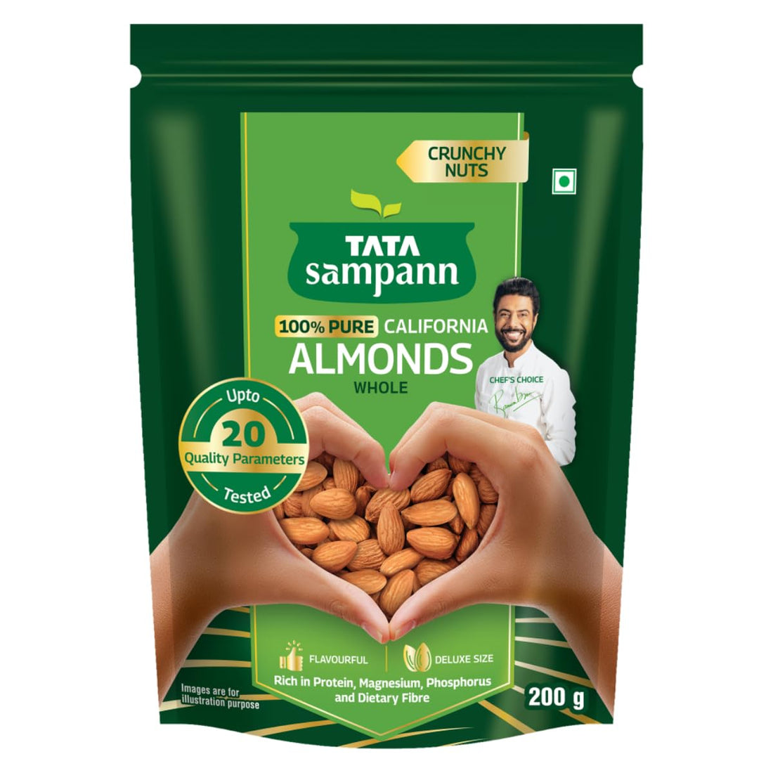 Tata Sampann
Premium California Almonds 500 g