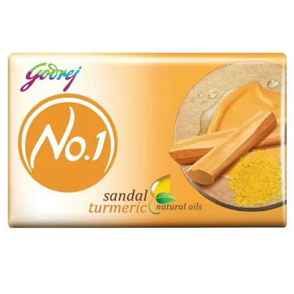 Godrej
Godrej No. 1 Sandal & Turmeric Soap 100 g (Buy 4 Get 1 Free)