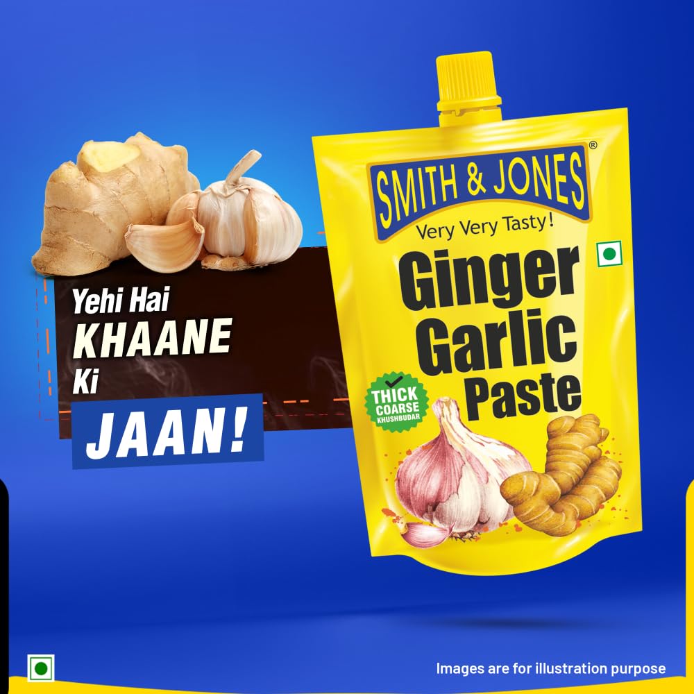 Smith & Jones
Ginger Garlic Paste 200gm