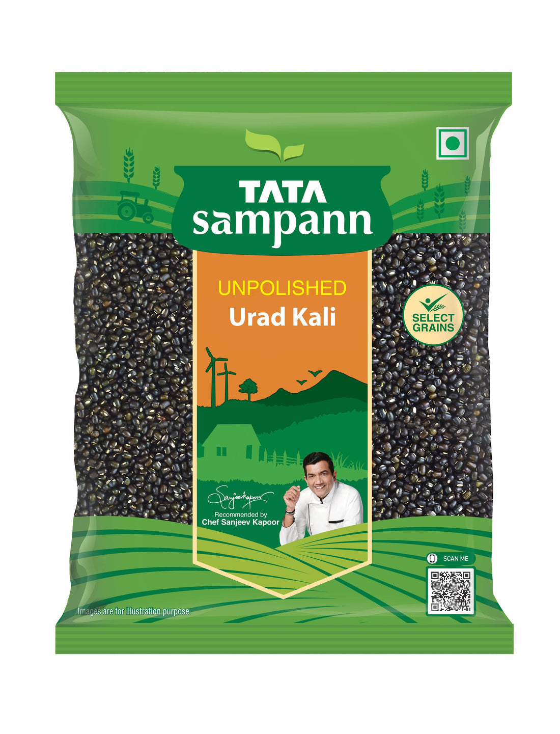 Tata Sampann
Urad Dal Kali (Black) 500 gm