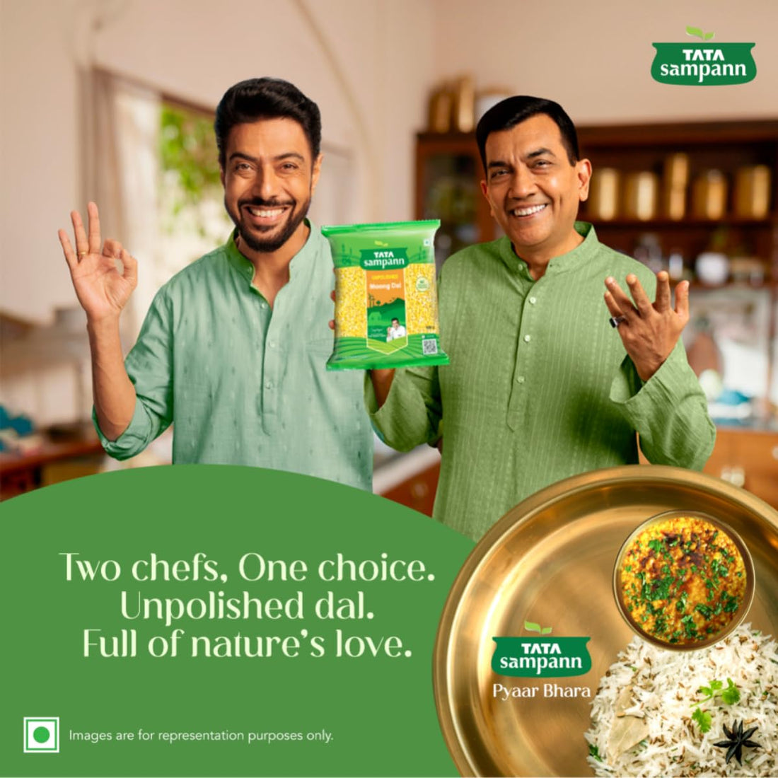 Tata Sampann
Moong Dal 500gm