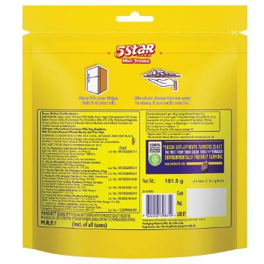 Cadbury 5 Star Home Treat 15 Pcs - 151 Gm
