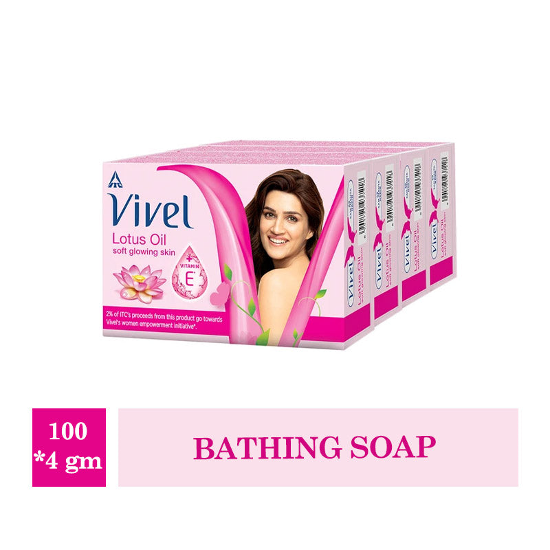 Vivel Lotus Oil Soap - (100gm*4) +100gm = 500gm