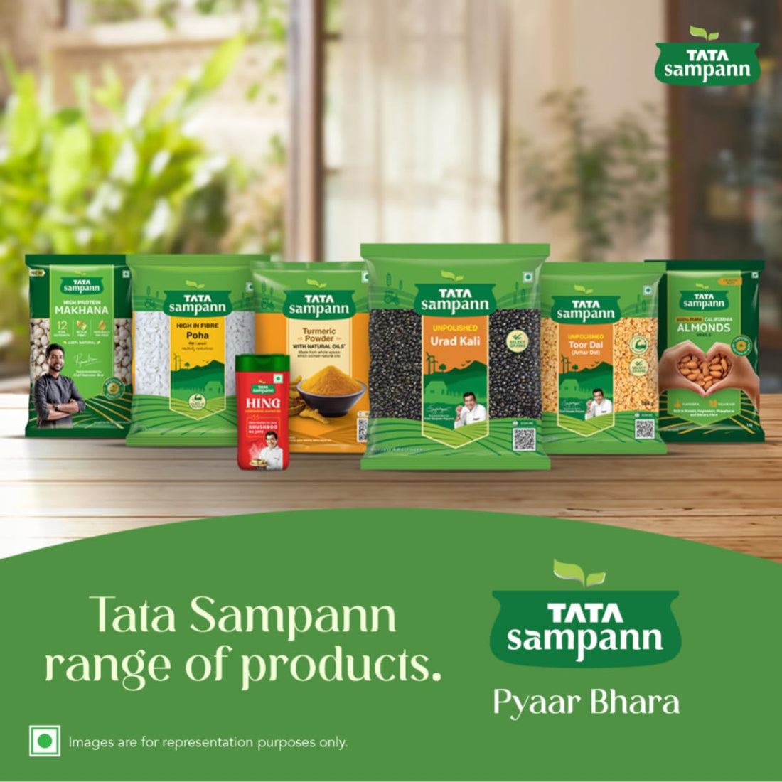 Tata Sampann
Urad Dal Kali (Black) 500 gm