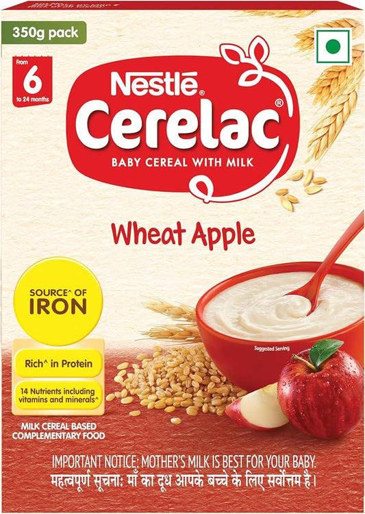 Nestle Cerelac 6 Wheat Apple