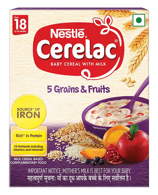 Nestle Cerelac 18-Grains and Fruits