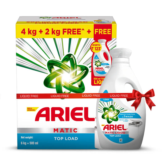 Ariel Matic Detergent Powder Top Load | For Washing Machines