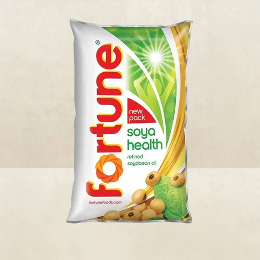 Fortune Soyabean Oil Pouch (1 L)