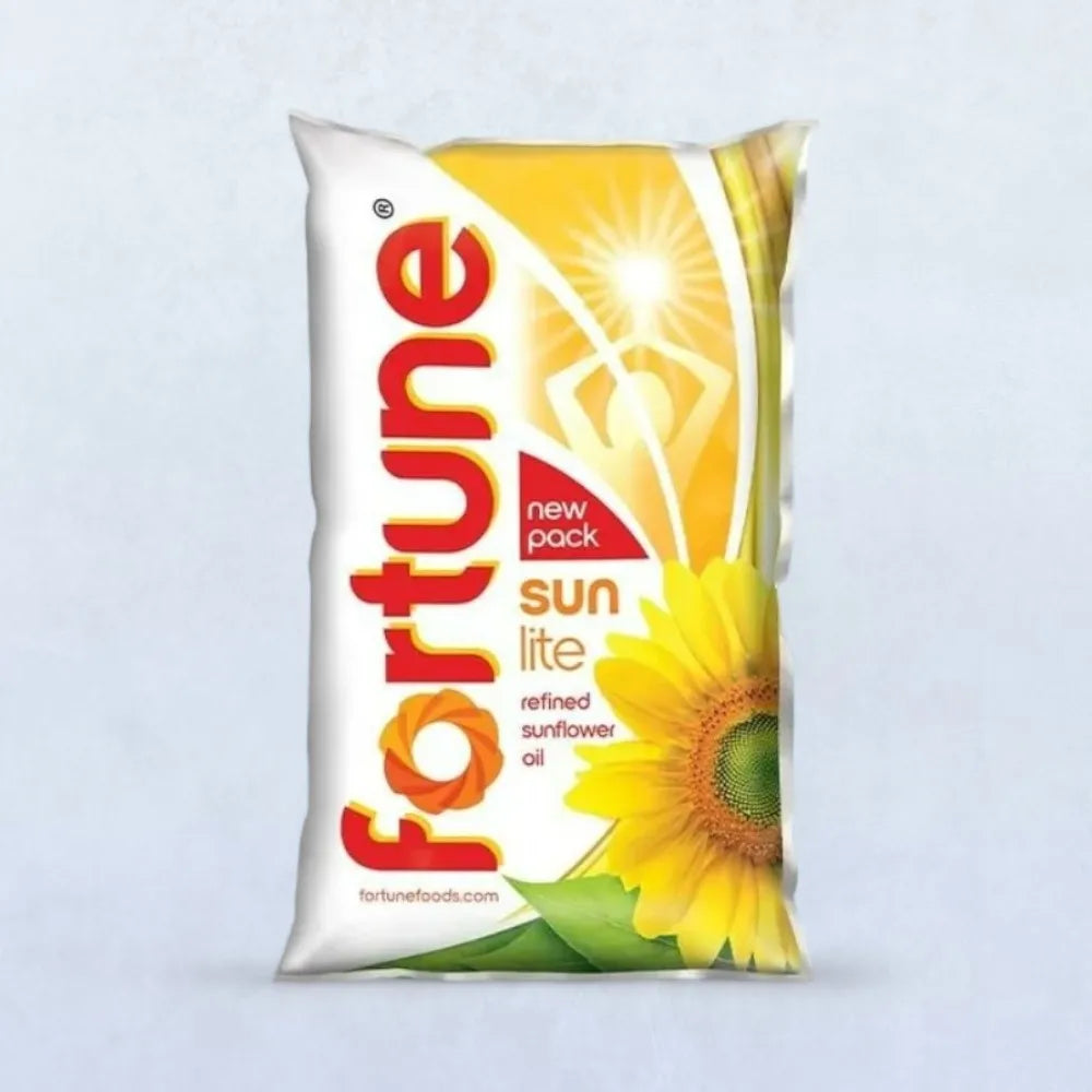 Fortune Sunlite Refined Sunflower Oil (Pouch)