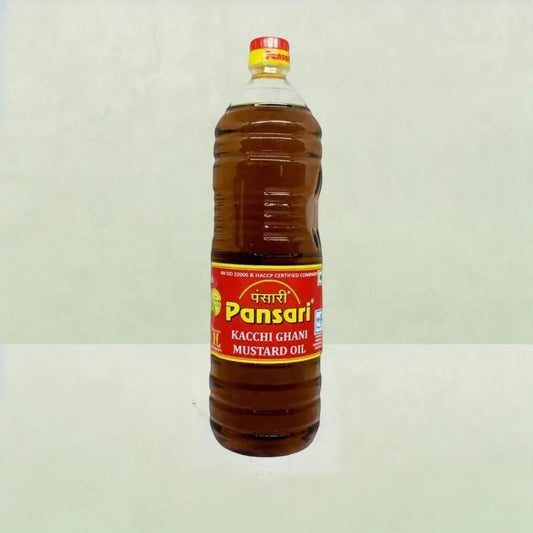 Pansari Kachi Ghani Mustard Oil (Bottle)