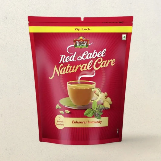 Red Label Natural Care Tea | with 5 Ayurvedic Ingredients 1kg