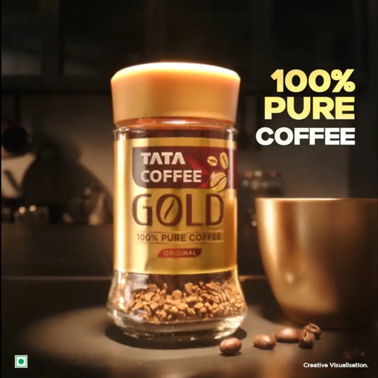 Tata Coffee Gold 100% Pure Coffee Original 50gm