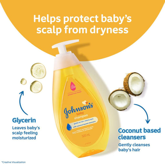 Johnson's baby shampoo 500gm