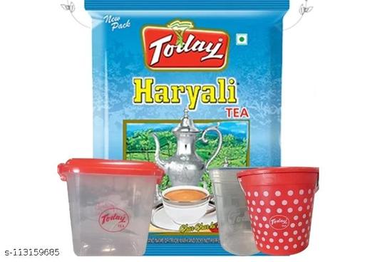 Today Hariyali Tea 1 Kg with offer any one