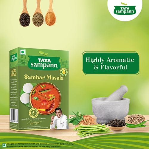 Tata Sampann

Sambar Masala 100 gm
