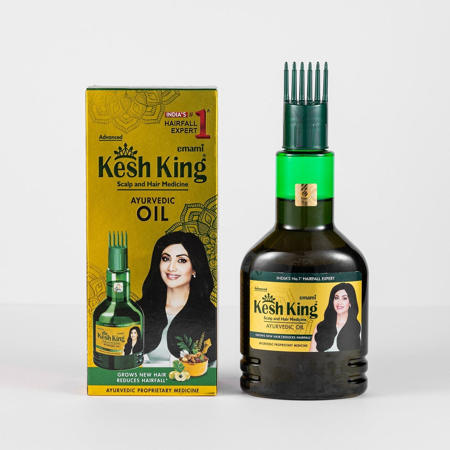 kesh King Ayurvedic Medical Oil, Reduces Hairfall, Grow New Hair 100ml