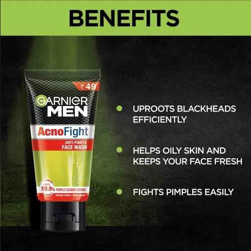 Garnier Men Agno Fight Facewash 50gm