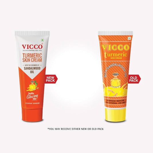 Vicco Turmeric Skin Cream With Sandal Wood Oil 30gm