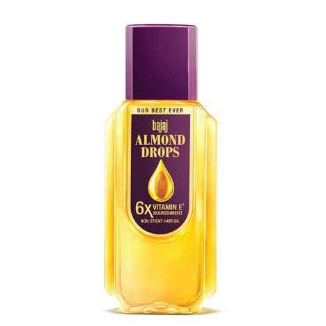 Bajaj Almond Drop Hair Oil Enrich with 6x Vitamin E, Reduces Hairfall,475 ml