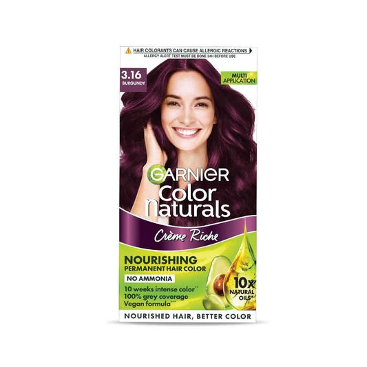 Garnier Colour Naturals Hair Colour 70ml+60gm(Burgundy)