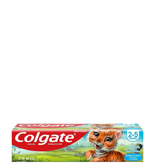 Colgate® Kids
Colgate ® Kids Anticavity Toothpaste(2-5 years)