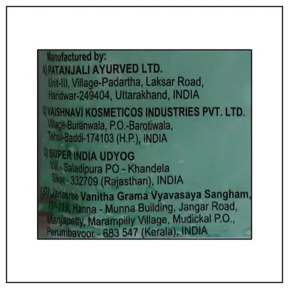Patanjali Herbal Wash Neem & Rose Detergent Powder 500 g