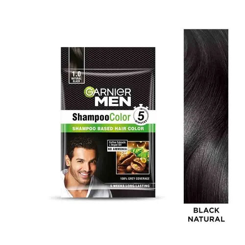 Garnier Colour Shampoo Based Hair Colour (Natural Black)