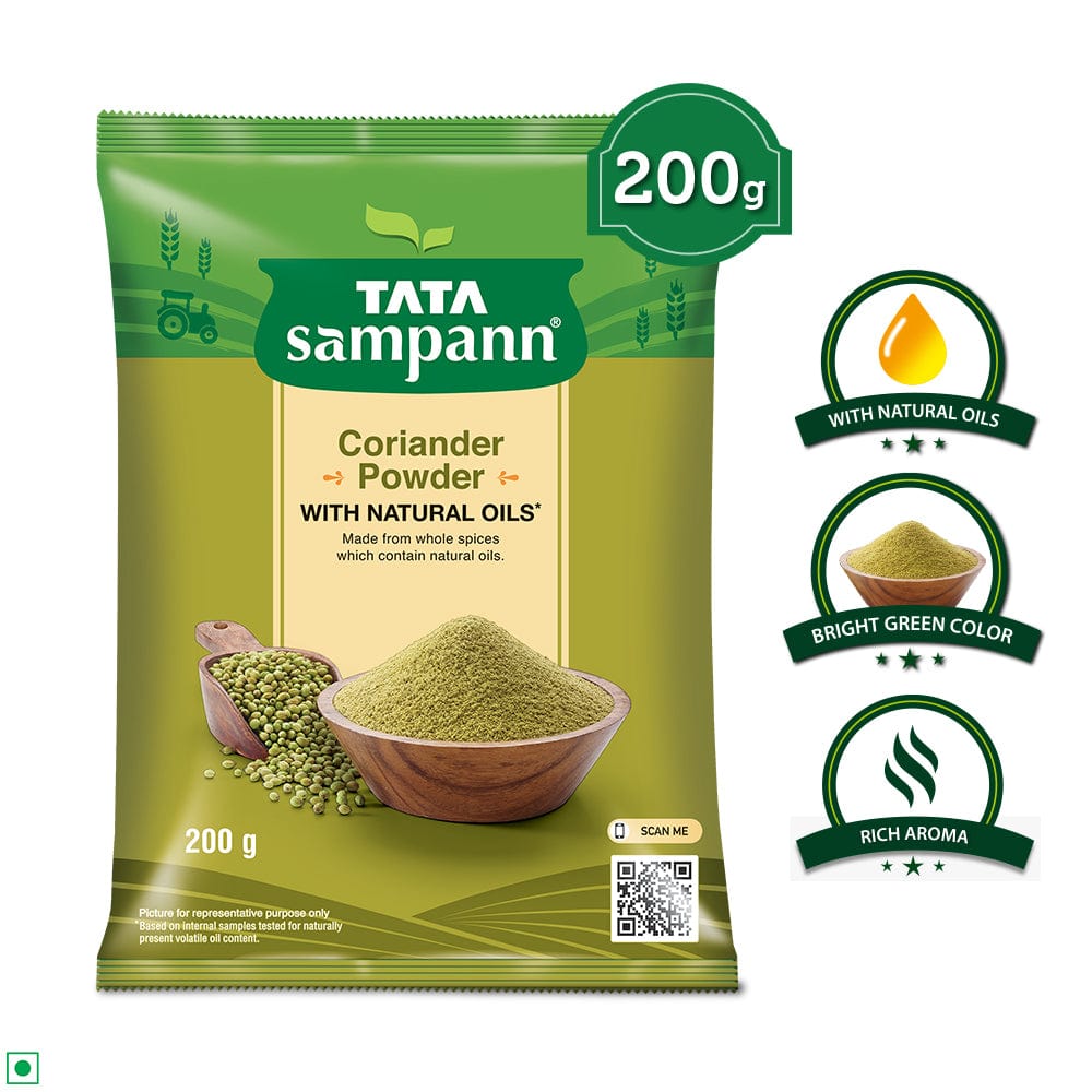 Tata Sampann

Tata Sampann Coriander Powder, 200 g