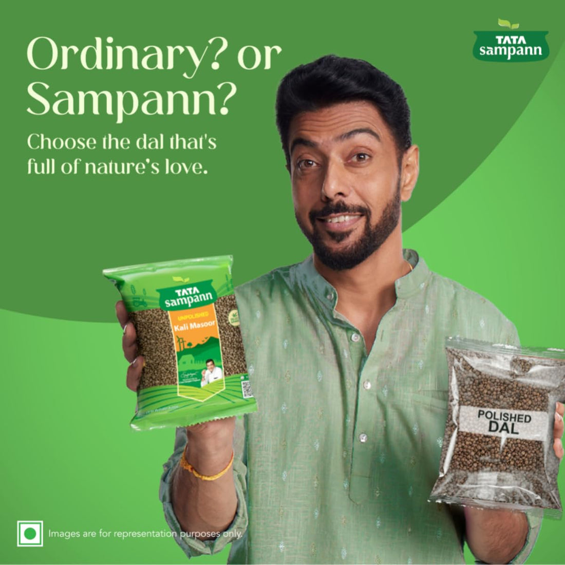 Tata Sampann
Kali Masoor 500g