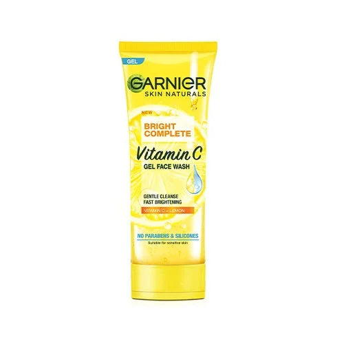 Garnier Bright Complete Vitamin C Gel Face Wash 100gm