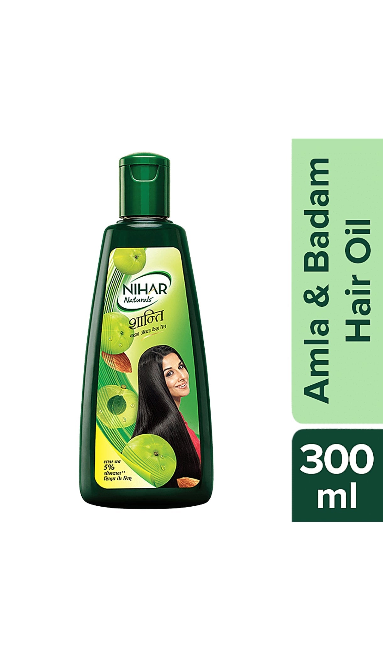 Nihar Shanti Amla, Natural Amla and Badam hair oil 300ml