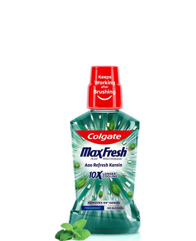 Colgate® Maxfresh Freshmint Splash Mouthwash