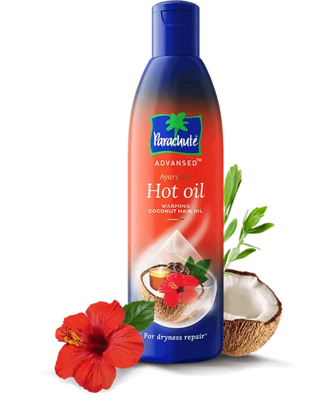 Parachute Advance Ayurvedic Warming  Coconut Hair Oil,Hot Hair oil 200 ml