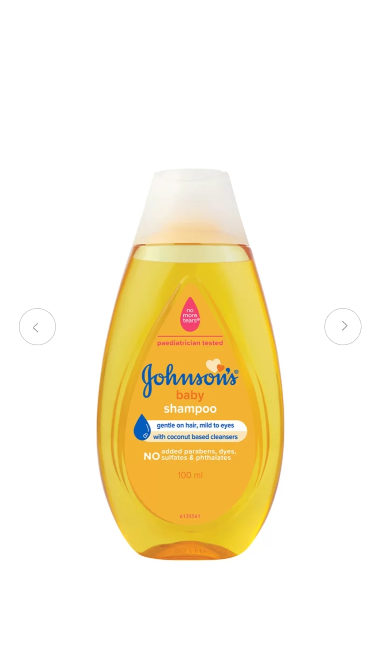 Johnson's baby No More Tears Shampoo 100gm