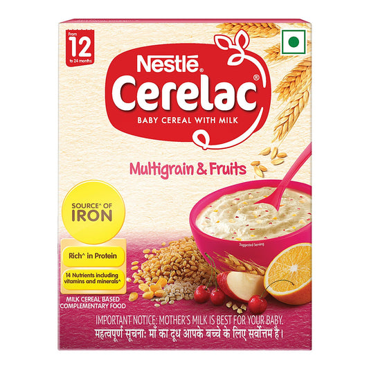 Nestle Cerelac 12 Multigrain and Fruits