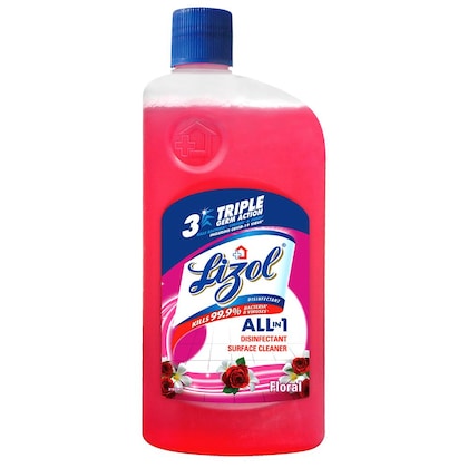 Lizol Floral Disinfectant Surface Cleaner 975 ml