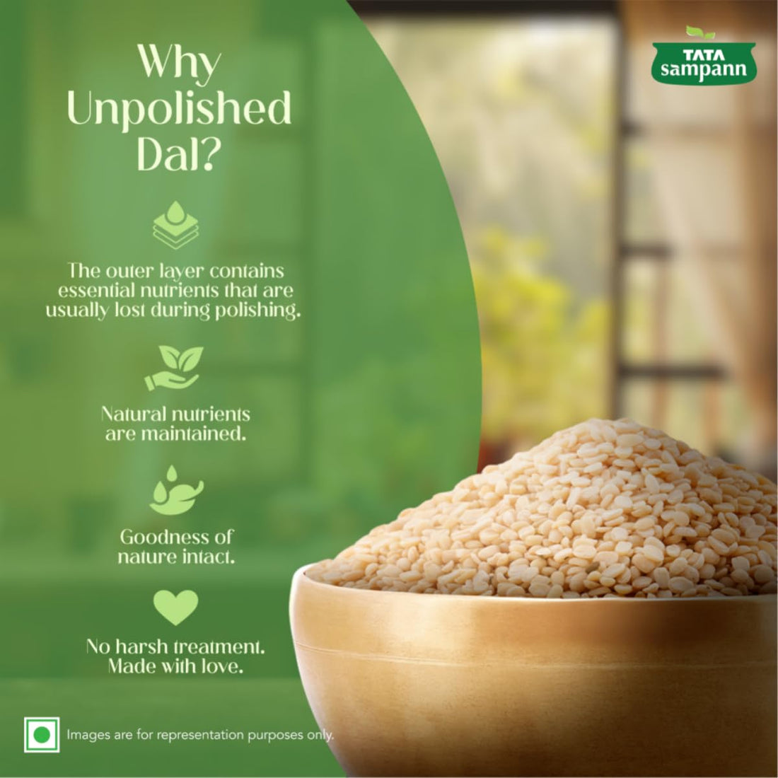 Tata Sampann

Urad Dal Dhuli