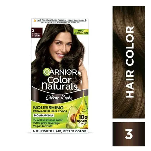 Garnier Colour Naturals Colour mini 35ml+30g(Darkest Brown)