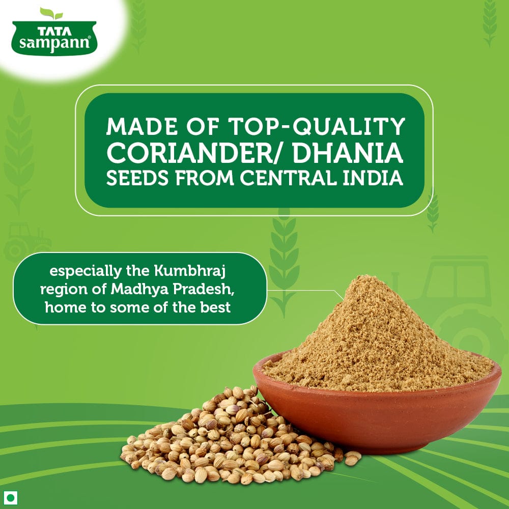 Tata Sampann

Tata Sampann Coriander Powder, 200 g