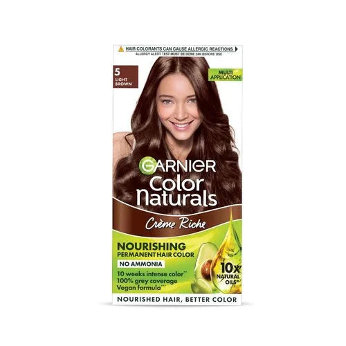 Garnier Colour Naturals Hair Colour 70ml+60gm(Light Brown)