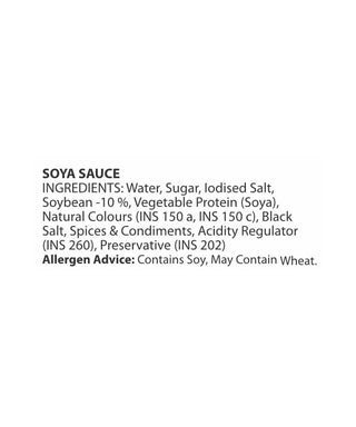 TOPS Dark Soya Sauce - 250g. Glass Bottle