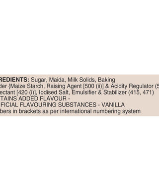 TOPS Cake Mix - Vanilla (100% Vegetarian) 225Gm Carton