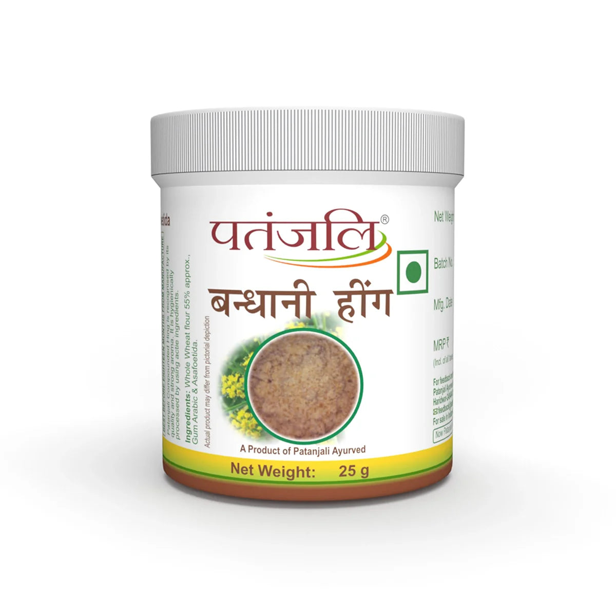 Patanjali Bandhani Hing25gm